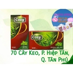 Trà hương bạc hà Cozy hộp 50g