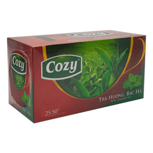 Trà hương bạc hà Cozy hộp 50g