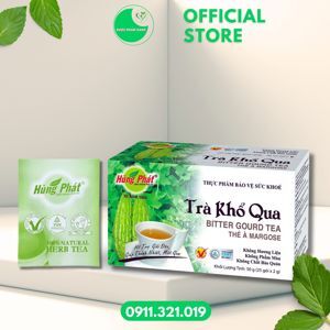 Trà Khổ Qua Hùng Phát hộp 25 gói x 2 g