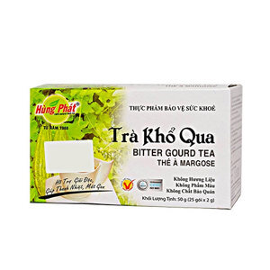 Trà Khổ Qua Hùng Phát hộp 25 gói x 2 g