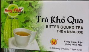 Trà Khổ Qua Hùng Phát hộp 25 gói x 2 g