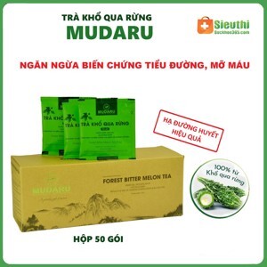 Trà khổ qua rừng Mudaru - 50 gói
