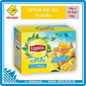 Trà Lipton ice tea hòa tan vị xoài - 224g (16 gói x 14g)