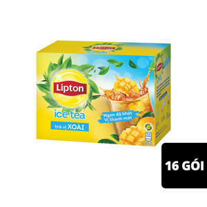 Trà Lipton ice tea hòa tan vị xoài - 224g (16 gói x 14g)