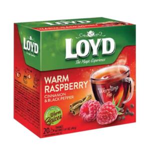 Trà Loyd Warm Raspberry Phúc Bồn Tử 40g