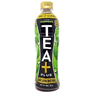 Trà Ô long Tea Plus chai 455ml