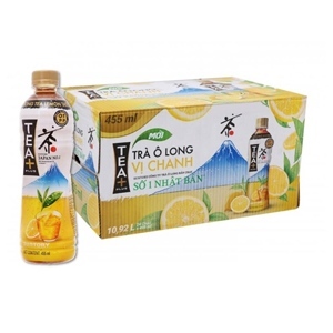 Trà Ô long Tea Plus chai 455ml