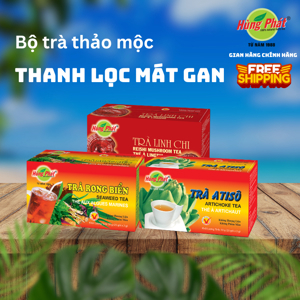 Trà rong biển hùng phát hộp 25 gói x 2g