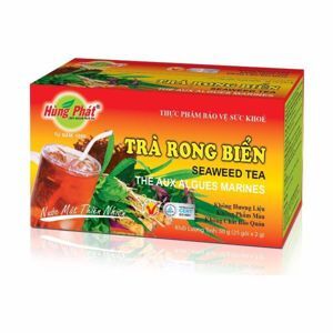 Trà rong biển hùng phát hộp 25 gói x 2g