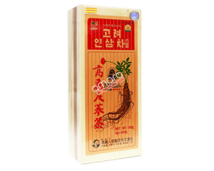 Trà sâm Hàn Quốc - Korean Ginseng Tea hộp gỗ 150g (50 gói x 3g)