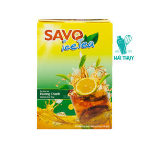 Trà SAVO Chanh (Lemon Tea) - Hộp 25 Gói x 2g