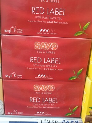 Trà Savo Red Label (Hồng Trà)