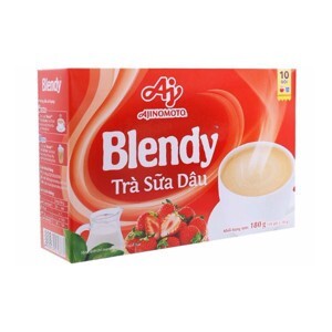 Trà sữa dâu Blendy hộp 180g