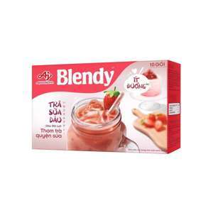 Trà sữa dâu Blendy hộp 180g