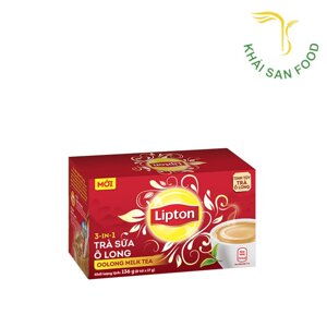 Trà Sữa Lipton Ô Long - 8 Gói x 17g