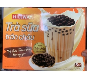 Trà sữa trân châu Hillway hộp 260g