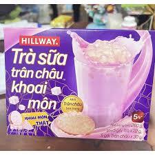 Trà sữa trân châu Hillway hộp 260g