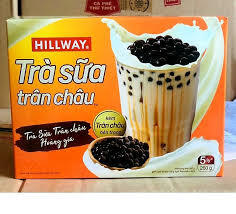 Trà sữa trân châu Hillway hộp 260g