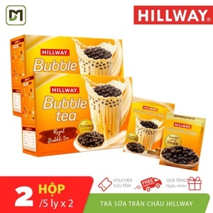 Trà sữa trân châu Hillway hộp 230g