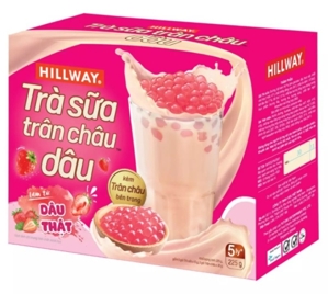 Trà sữa trân châu Hillway hộp 225g