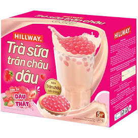 Trà sữa trân châu Hillway hộp 225g