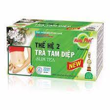 Trà tam diệp thế hệ 1 hùng phát hộp 25 gói x 2g