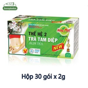 Trà Tam Diệp Thế Hệ 2 Hùng Phát hộp 30 gói x 2 g