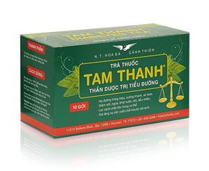 Trà Tam Thanh giảm cân