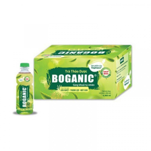 Trà thảo dược Boganic - Thùng 24 chai 290ml