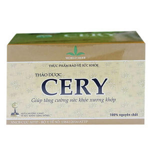 Trà thảo dược điều trị gout viêm khớp Cery