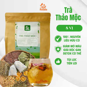 Trà thảo dược thanh lọc cơ thể Triple Leaf Tea Detox Cleansing & Revitalizing - 20 túi