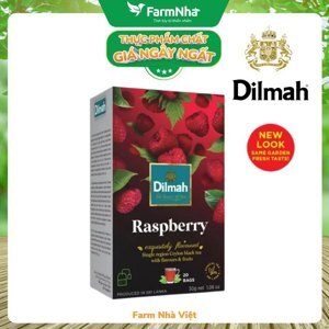 Trà túi lọc hương mâm xôi Dilmah hộp 30g