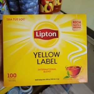 Trà túi lọc Lipton hộp 200g