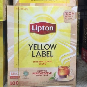 Trà túi lọc Lipton hộp 200g