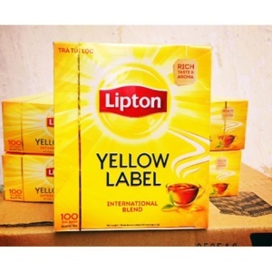 Trà túi lọc Lipton hộp 200g