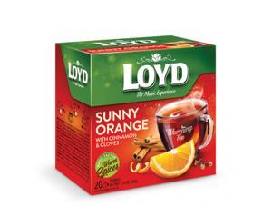 Trà túi lọc Loyd Sunny Orange hộp 40gr