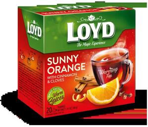 Trà túi lọc Loyd Sunny Orange hộp 40gr