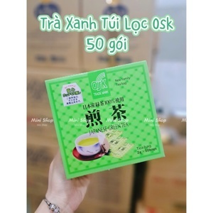 Trà túi lọc OSK hương vị trà xanh 50 gói