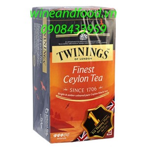 Trà Twinings Finest Ceylon túi lọc 25 túi