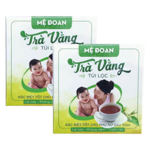 Trà vằng lợi sữa túi lọc Mệ Đoan (Hộp 30 túi)