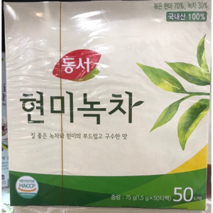 Trà Xanh Gạo Lứt Dongsuh 75g - Nhập Khẩu Hàn Quốc