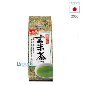 Trà xanh gạo lứt Kunitaro Nhật gói 200g