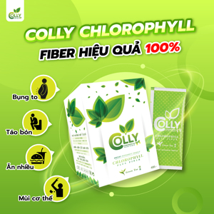 Trà xanh giảm cân Colly Chlorophyll plus Fiber