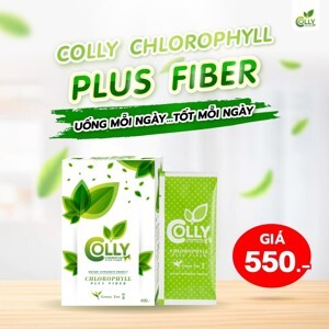 Trà xanh giảm cân Colly Chlorophyll plus Fiber