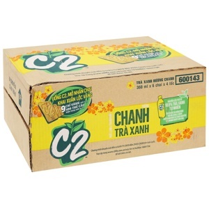 Trà xanh hương chanh C2 thùng 24 chai x 360ml