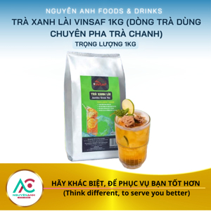 Trà xanh lài Vinsaf - Bịch 1kg