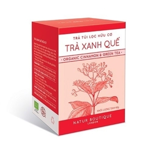 Trà xanh Quế hữu cơ Fito 36g