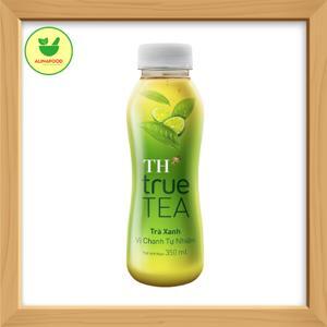 Trà xanh vị chanh tự nhiên TH True Tea chai 350ml