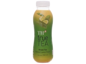 Trà xanh vị chanh tự nhiên TH True Tea chai 350ml