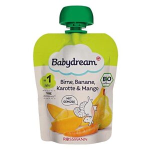 Trái cây nghiền Bio Baby Dream cho bé từ 1 tuổi